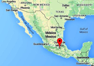 Mexico, où elle se trouve