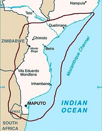 Centre-sud du Mozambique