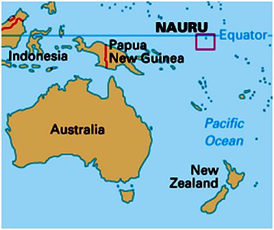 Carte - Nauru