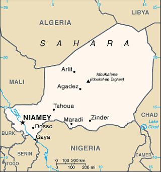 Carte - Niger