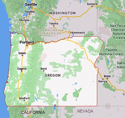 Oregon, où se trouve
