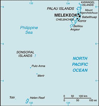 Carte - Palau