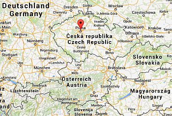 où se trouve prague