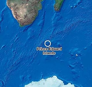Îles-du-Prince-Édouard (Afrique du Sud), localisation sur la carte