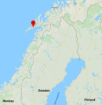 Svolvær, position dans la carte