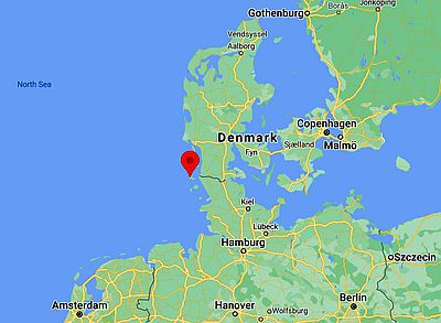 Sylt, position dans la carte