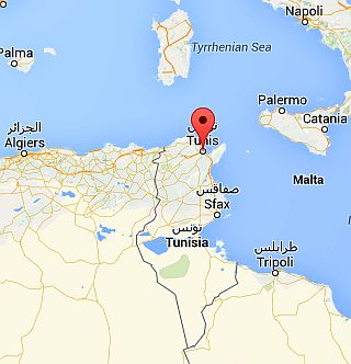 Tunis, où se trouve
