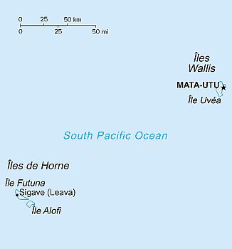 Carte - Wallis Et Futuna