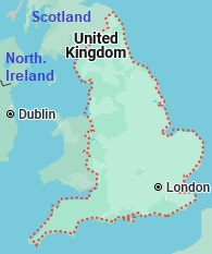 Ambleside, position sur la carte