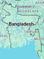 Barisal, position sur la carte