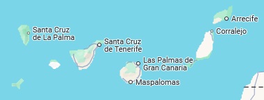 El Hierro, position sur la carte