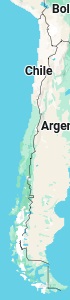 Antofagasta, position sur la carte