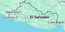 Acajutla, position sur la carte