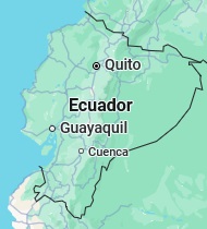 Ambato, position sur la carte