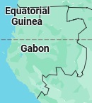 Bitam, position sur la carte