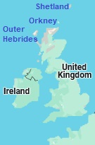 Belfast, position sur la carte