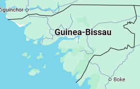 Bafata, position sur la carte