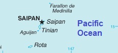 Rota, position sur la carte