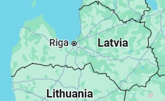 Ainazi, position sur la carte