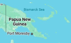 Kavieng, position sur la carte