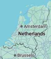 Amsterdam, position sur la carte