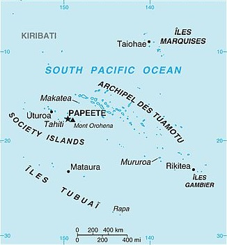 Atuona, position sur la carte