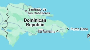 Puerto Plata, position sur la carte