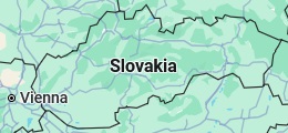 Zilina, position sur la carte