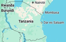 Bukoba, position sur la carte