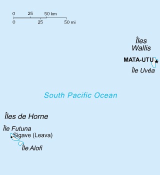 Futuna, position sur la carte