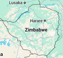 Beitbridge, position sur la carte