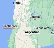 Santiago, où se trouve