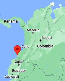 Tumaco, où se trouve