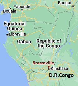 Brazzaville, où se trouve