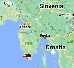 Pula, où se trouve