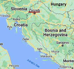 Zagreb, où se trouve