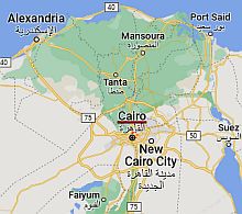 Le Caire, où se trouve