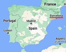 Barcelone, où se trouve