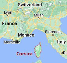 Corse, où se trouve