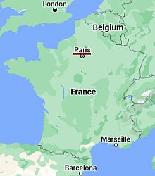 Paris, où se trouve