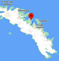 Grytviken, où se trouve