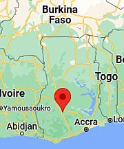 Kumasi, où se trouve