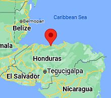 La Ceiba, où se trouve
