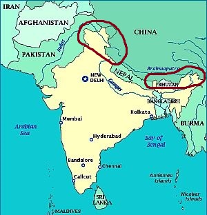 Inde, le climat de l'Himalaya