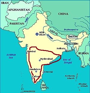 Climat du centre-sud de l'Inde