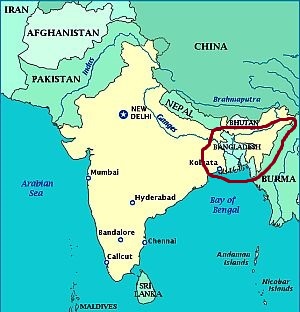 Climat du nord-est de l'Inde