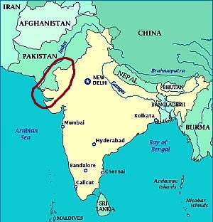 Climat du nord-ouest de l'Inde