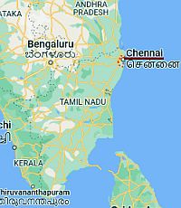Chennai, où se trouve