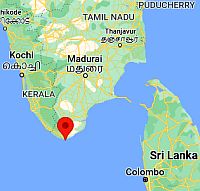 Kanyakumari, où se trouve