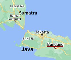 Bandung, où se trouve